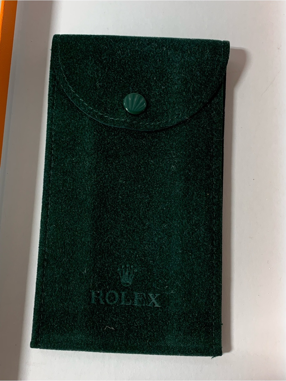 Rolex Green Soft Travel Maintenance Pouch - Picture 6 of 6